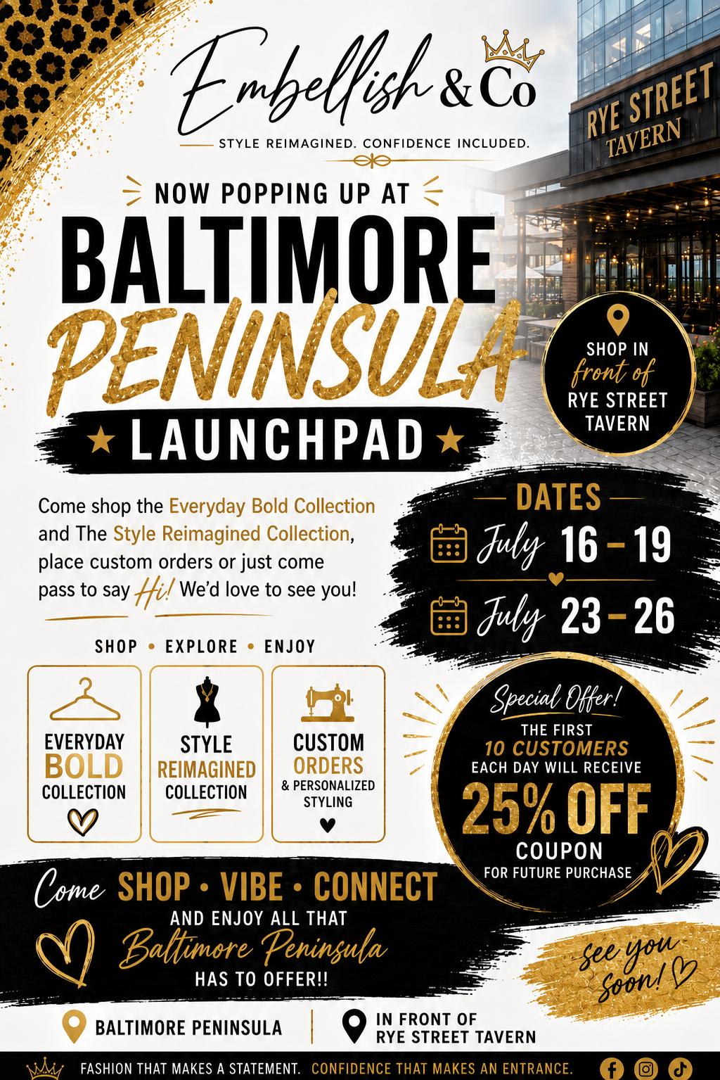 Embellish & Co. at Baltimore Peninsula LaunchPad